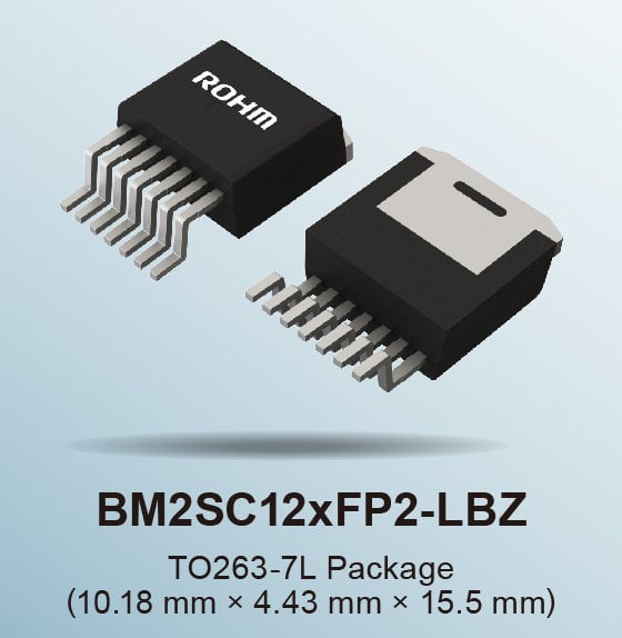 Les premiers circuits intégrés de convertisseurs AC/DC de l’industrie pour boîtier à montage en surface avec MOSFET SiC 1700 V de ROHM